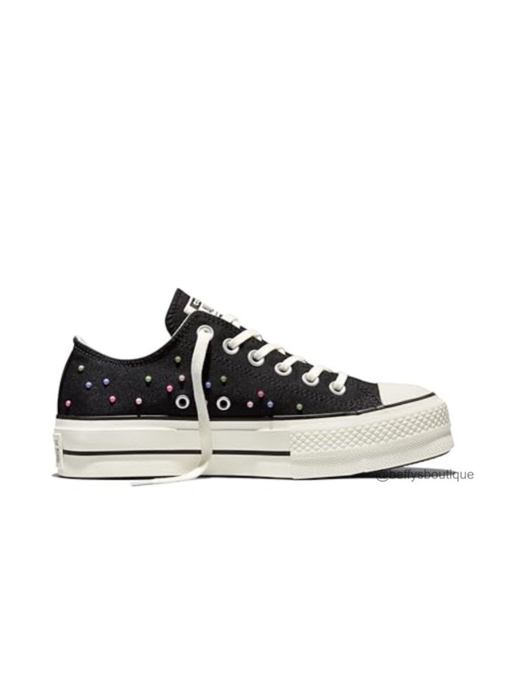 Converse Chuck Taylor All Star Lift Platform Mini Studs Low Top Sneaker
